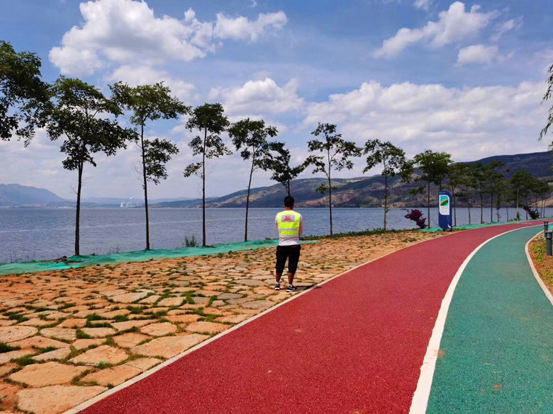 阳宗海明湖湿地·透水地坪