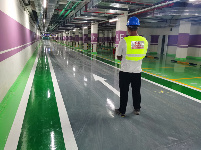古滇大观小院停车库·环氧地坪