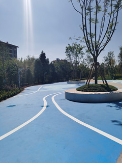 屏边透水地坪